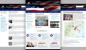 MD veterans website