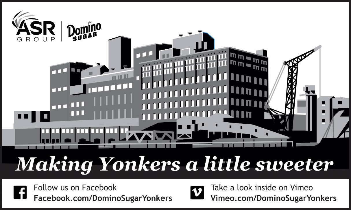Yonkers refinery greyscale ad